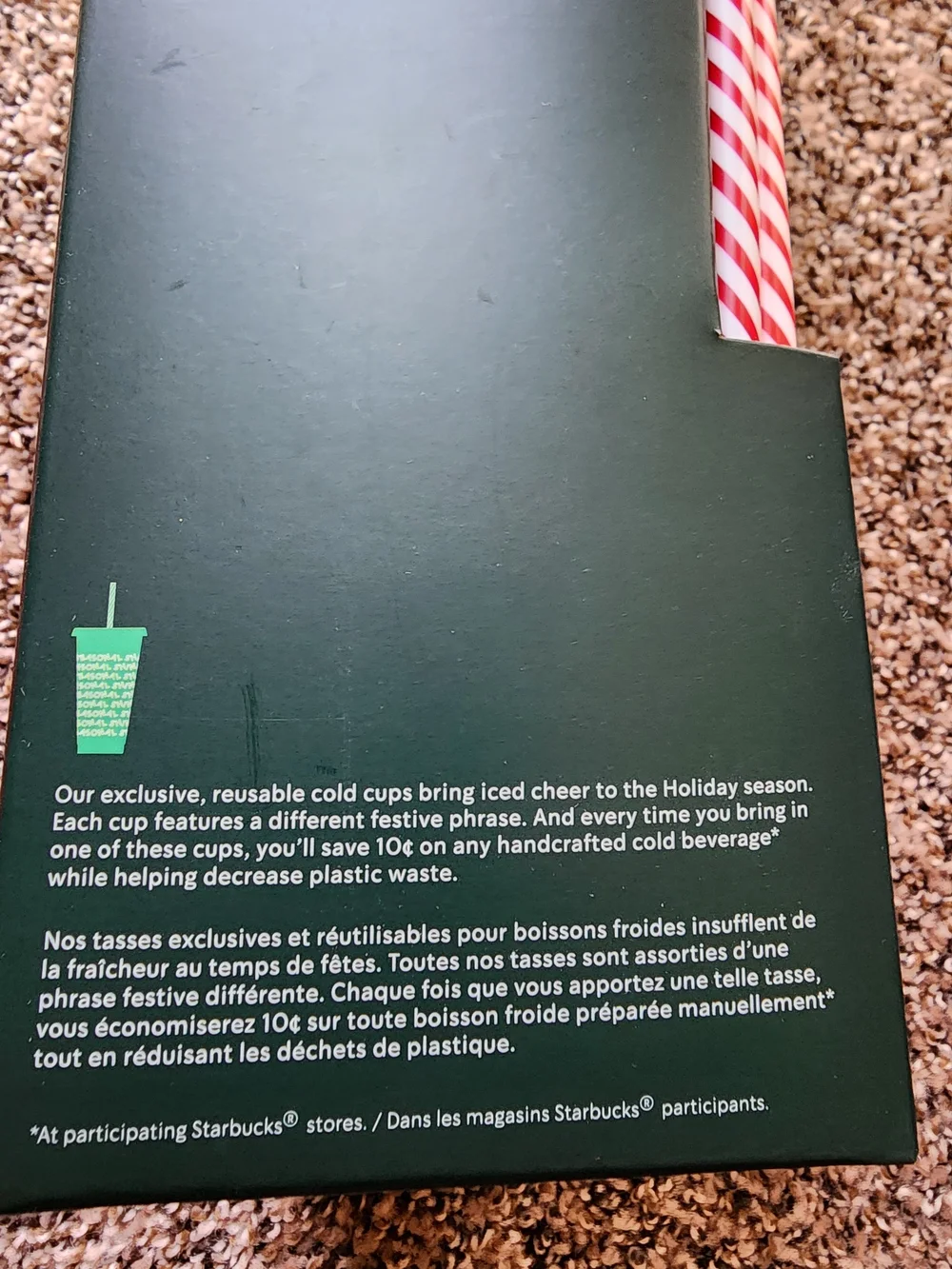 Starbucks - Cold Cups Set & Red Holiday Hot Cup Set